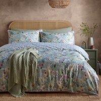 Appletree Abstract Floral Duvet Cover Bedding Set Green