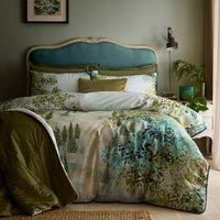 Soiree Hidden Garden Duvet Cover Bedding Set Green