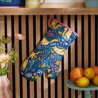 Ulster Weavers Marmalade Meadow Thermal Gauntlet Oven Glove Navy