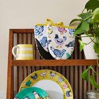 Ulster Weavers Chick Chicken Pair of Microwave Mitts Yellow