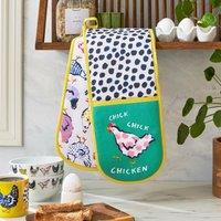 Ulster Weavers Chick Chicken Double Oven Glove Yellow