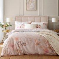 Soiree Mia Floral Blooms Duvet Cover Bedding Set Natural