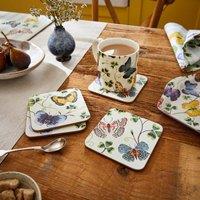 Ulster Weavers Butterfly Grove Pack of 4 Coasters Blue
