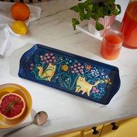Ulster Weavers Marmalade Meadow Small Tray Navy