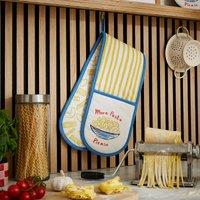 Ulster Weavers Pasta Lovers Club Double Oven Glove Yellow