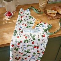 Ulster Weavers Strawberry Patch Cotton Apron Green