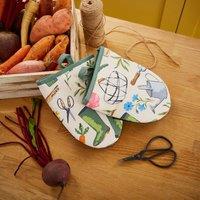 Ulster Weavers Time to Grow Pair of Microwave Mitts Green