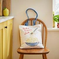 Ulster Weavers Pasta Lovers Club Tote Shopping Bag Yellow