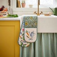 Ulster Weavers Time to Grow Double Oven Glove Green