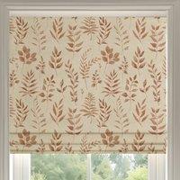 ANTE DECOR Willow Printed Cotton Made To Measure Roman Blind Spice
