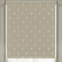 ANTE DECOR Ballerinas Printed Cotton Made To Measure Roman Blind Toasted Marshmallow