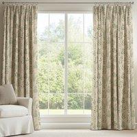 ANTE DECOR Willow Printed Cotton Made To Measure Curtains Green