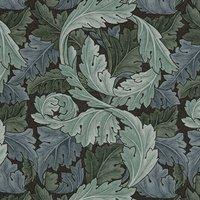 William Morris At Home Acanthus Fabric Indigo
