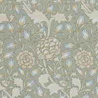 William Morris At Home Wild Tulip Fabric Sage