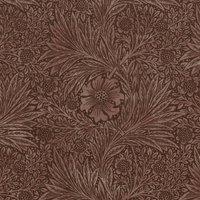 William Morris At Home Marigold Velvet Fabric Berry