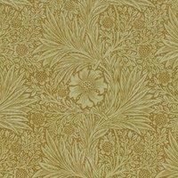 William Morris At Home Marigold Velvet Fabric Ochre