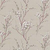Laura Ashley Pussy Willow Fabric Natural