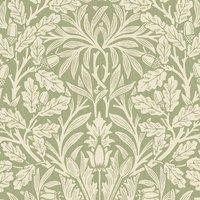 William Morris At Home Acorn Fabric Lichen