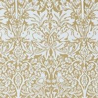 William Morris At Home Brother Rabbit Woven Fabric Honey