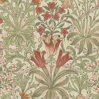 William Morris At Home Woodland Weeds Fabric Fern