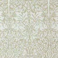 William Morris At Home Brother Rabbit Woven Fabric Sage