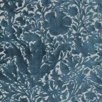 William Morris At Home Compton Silhouette Velvet Fabric Indigo