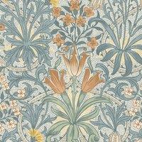 William Morris At Home Woodland Weeds Fabric Bluebird