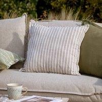 Yard Hessle Stripe Outdoor Filled Cushion 45cm x 45cm Natural