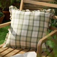 Voyage Maison Arrochar Tartan Outdoor Filled Cushion 50cm x 50cm Moss