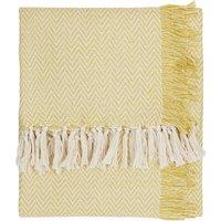 Wylder Wisley Woven Outdoor Throw 130cm x 180cm Yellow