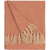 Furn Dessa Woven Outdoor Throw 130cm x 180cm Terracotta