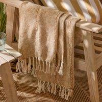 Yard Hedon Woven Outdoor Throw 130cm x 180cm Natural