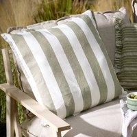 Yard Hayle Cotton Outdoor Filled Cushion 50cm x 50cm Lichen