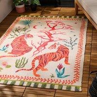 Furn Tiger Dream Outdoor Rug 120cm x 170cm Multicolour