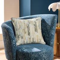 Clarke & Clarke Blocks Polyester Filled Cushion 43cm x 43cm Silver