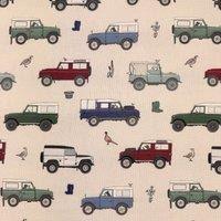 Emma Lawrence Woodland Rover Fabric Linen