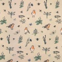 Emma Lawrence Whimsical Wildlife Fabric Linen