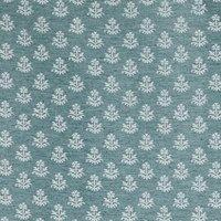 Prestigious Textiles Zari Woven Fabric Lagoon