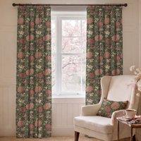 William Morris Cray Made To Measure Curtains Raspberry