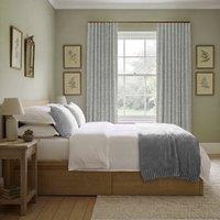 ANTE DECOR Nymans Boucle Made To Measure Curtains Silver