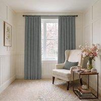 ANTE DECOR Chelsea Chenille Made To Measure Curtains Graphite