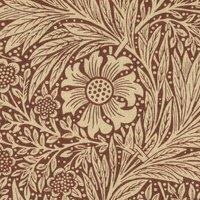 William Morris Marigold Fabric Red