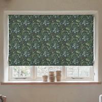 William Morris Golden Lily Made To Measure Roman Blind Blue