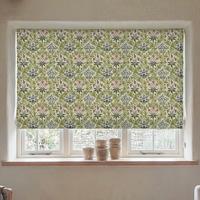 William Morris Celandine Made To Measure Roman Blind Blush Blue