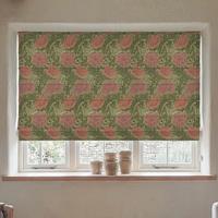 William Morris Chrysanthemum Made To Measure Roman Blind Pink
