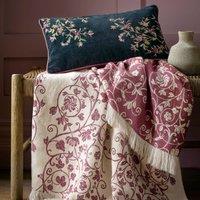 Historic Royal Palaces Royal Court Embroidery 30cm x 50cm Filled Cushion Multi