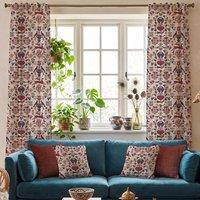 Carrie Neely Folk Made To Measure Curtains Ruby