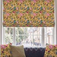 Carrie Neely Paradise Velvet Made To Measure Roman Blind Gold