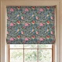 Carrie Neely Paradise Velvet Made To Measure Roman Blind Tiffany