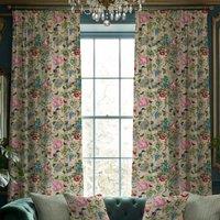 Carrie Neely Paradise Velvet Made To Measure Curtains Natural